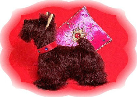 Briard-Bären, Angelika Paul, Hunde aus Mohair, Designerhunde - Scottish Terrier